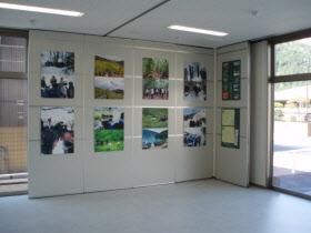 ノルウェイの森のロケ風景パネル展示の写真