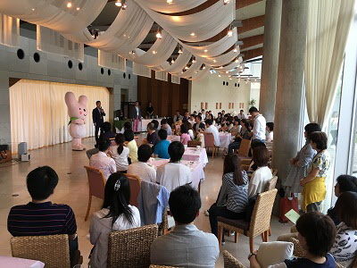 峰山高原ホテルリラクシアで開催された婚活イベントの様子
