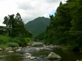 越知川の写真