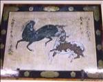 大歳神社神馬図絵馬の写真