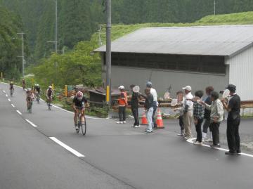 レース中盤の写真