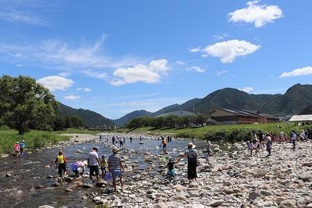 8月18日第4回みんなで育てる ひょうごの川 サマーフェスティバルin神河町の写真
