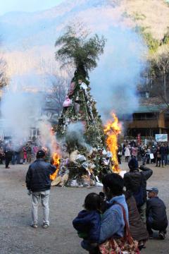 1月13日 グリーンエコー笠形 とんど祭りの写真1