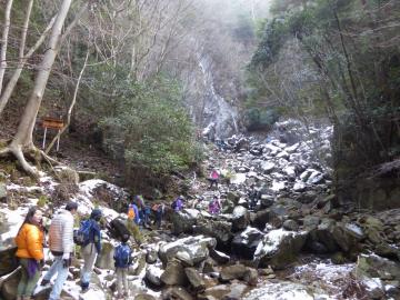 2月3日 扁妙の滝ウォーキングの写真1