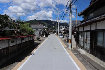 中村・粟賀町歴史的景観形成地区 美装化工事完了の写真2