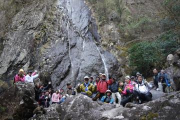 2月1日 扁妙の滝ウォーキングの写真2