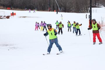 2月13日 神河中学校2年生 スキー実習の写真1