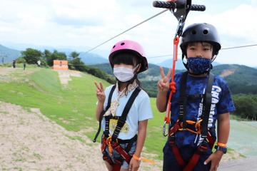 8月1日 峰山高原リゾート「tic!tac!クライムMINEYAMA」営業開始の写真2