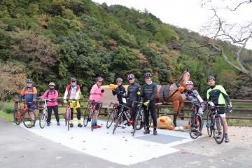 11月1日 日本遺産「銀の馬車道・鉱石の道」サイクルトレインの写真1