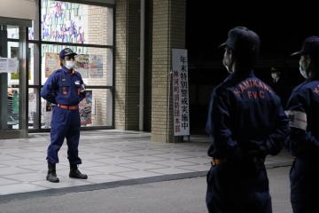 12月26日 神河町消防団 年末特別警戒実施中の写真2