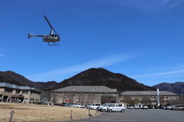 2月25日 ヘリコプター体験搭乗・意見交換会の画像1