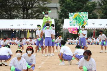 9月12日 神河中学校体育大会の写真4