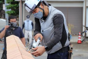 9月18日 かみかわ木造インターンシップの写真1