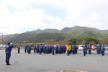 10月17日 神河町消防団新入団員・幹部訓練の写真4