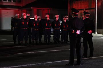 12月27日 神河町消防団 年末特別警戒実施中の写真4