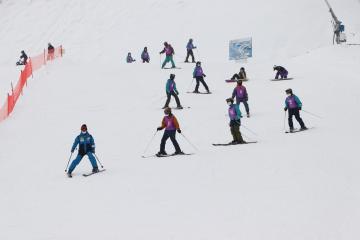1月27日 神河中学校2年生 スキー実習の写真4