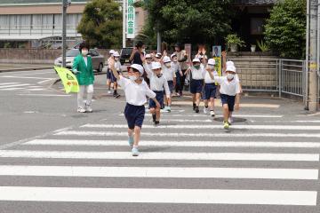 5月19日 神崎小学校 交通安全教室の写真1