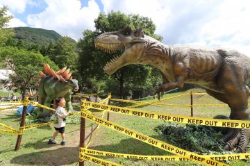 9月1日 ヨーデルの森 恐竜ふれあい広場の写真
