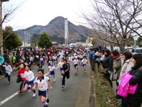 神河マラソン大会の様子