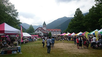 犬見川ホタル祭りの写真