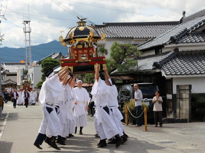 神河町各地域秋祭りの様子