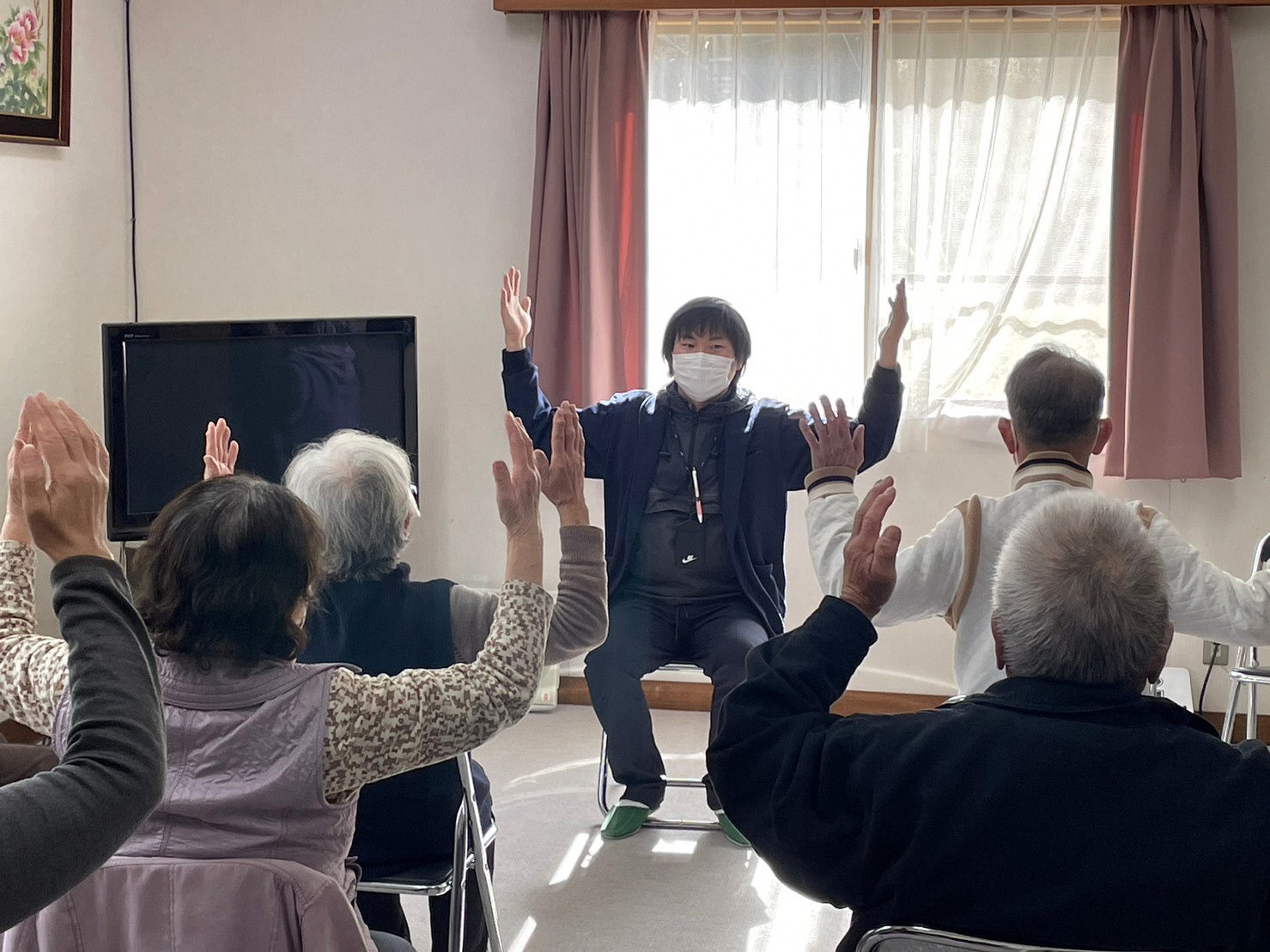 介護予防の啓発活動の様子