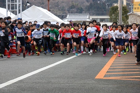 1月28日第43回神河マラソン大会の写真