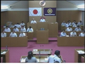 第60回神河町定例議会の様子