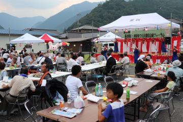 7月15日 長谷駅前納涼まつり＆播但沿線フォーラムの写真1