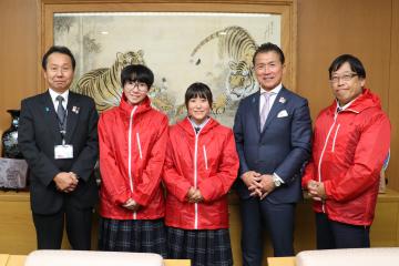 10月22日 神崎高校 西日本豪雨災害ボランティアへの写真