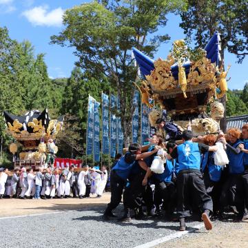 10月6日から8日 神河町各地域秋祭りの写真