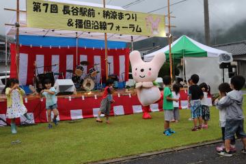 7月14日 長谷駅前納涼まつり＆播但沿線フォーラムの写真1