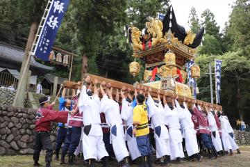 10月13日 神河町秋祭り 中村・粟賀町の写真3