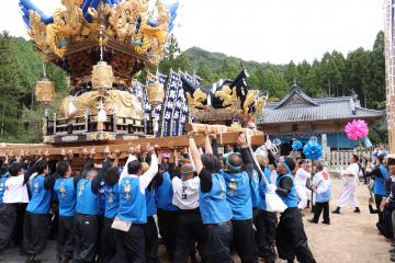 10月14日 神河町秋祭り 福本・柏尾の写真3