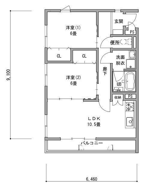 間取り図の画像