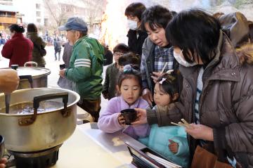 1月13日 グリーンエコー笠形 とんど祭りの写真3