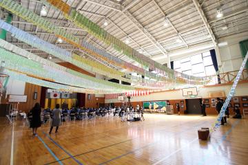 3月23日 越知谷小学校 卒業式、越知谷小学校・越知谷幼稚園 ミニ閉校式・閉園式の写真6