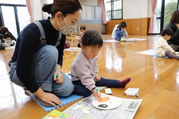 1月12日 1歳親子活動 お正月あそびの写真2