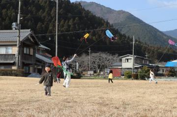 1月14日 2・3歳親子活動 たこあげの写真1