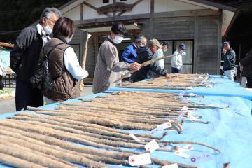 11月21日 上小田自然薯まつりの写真