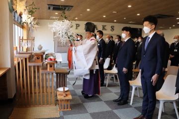 12月11日 峰山高原リゾート 安全祈願祭の写真1