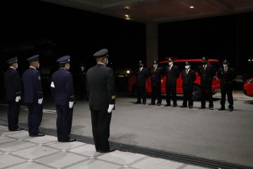 12月27日 神河町消防団 年末特別警戒実施中の写真2