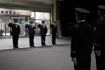 12月27日 神河町消防団 年末特別警戒実施中の写真3