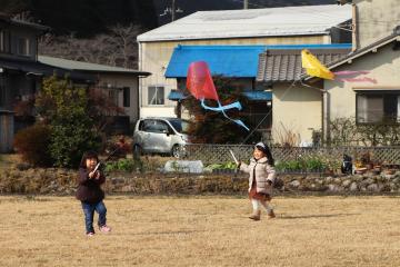 1月13日 3歳親子活動 たこあげの写真1