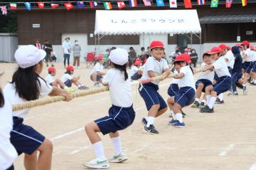 9月17日 神崎幼稚園・小学校合同運動会の写真1