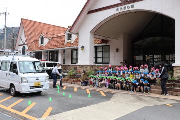 11月14日 神崎保育園 交通安全教室の写真1