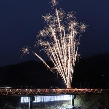 12月25日 栗区 冬の陣 ホワイトブリッジの写真