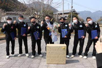 3月8日 神河中学校 卒業証書授与式の写真3