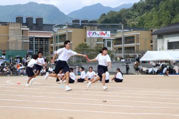 9月16日 神河中学校体育大会の写真3
