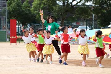 9月23日 神崎幼稚園・小学校合同運動会の写真2